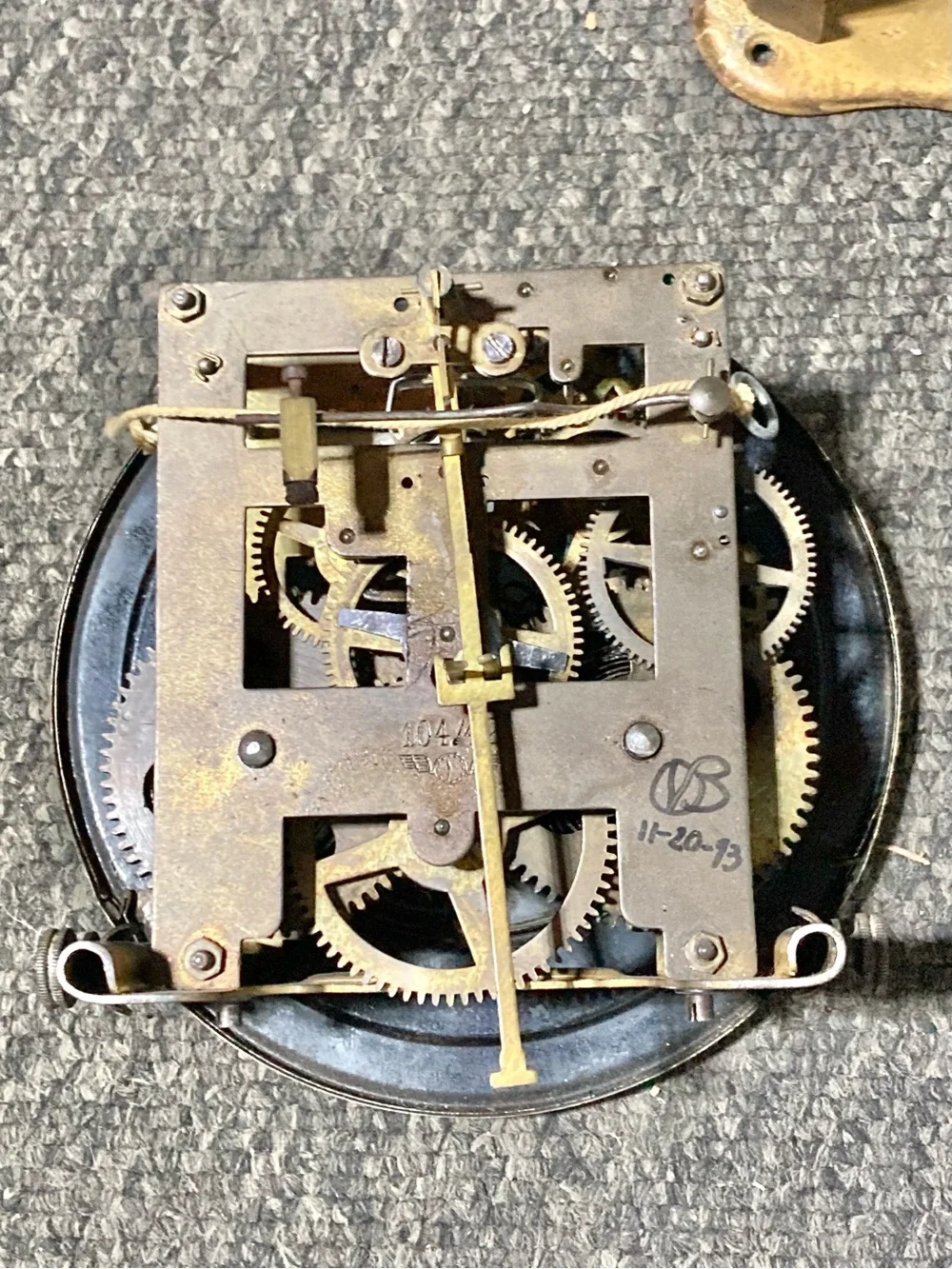 Kienzle Vienna Regulator Clock Movement with Pendulum
